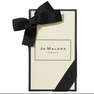Jo Malone London Empty Gift Box with Black Ribbon and Black Tissue Paper.